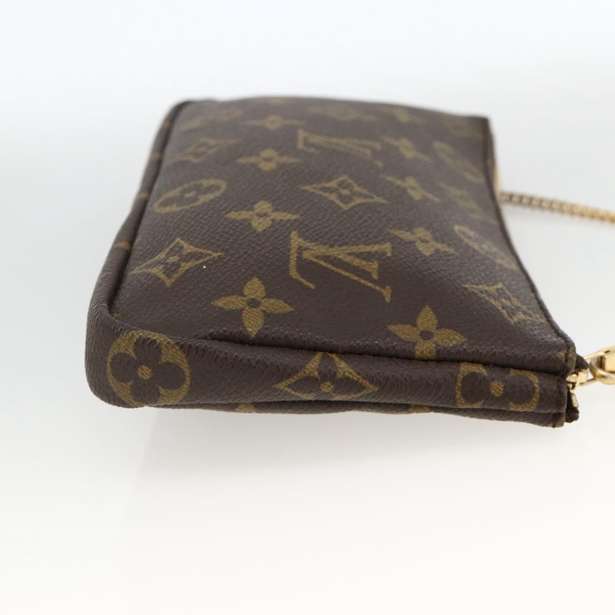 LOUIS VUITTON Monogram Sac shopping pouch Pouch LV Auth YKZ620