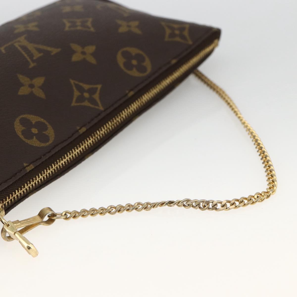 LOUIS VUITTON Monogram Sac shopping pouch Pouch LV Auth YKZ620