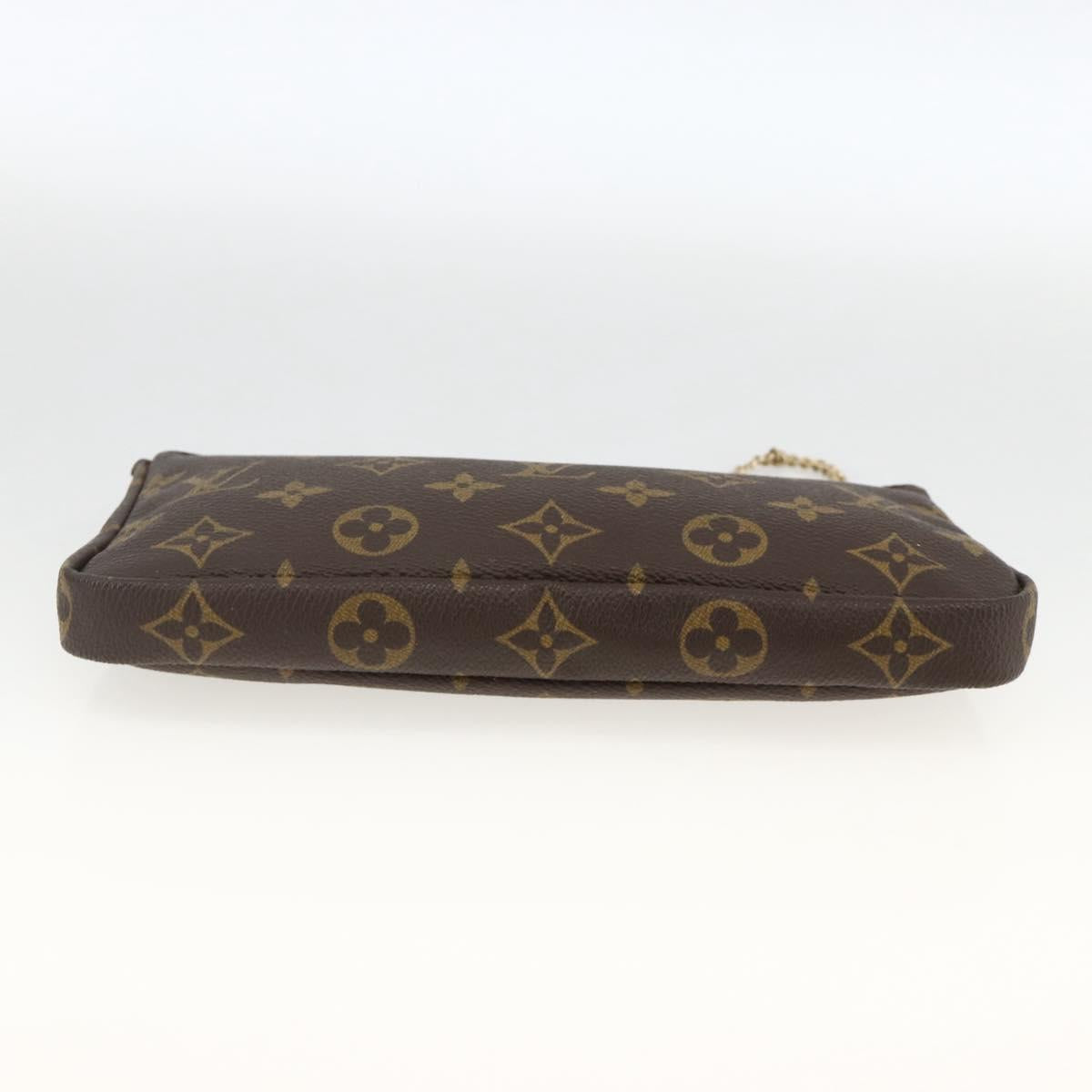 LOUIS VUITTON Monogram Sac shopping pouch Pouch LV Auth YKZ620