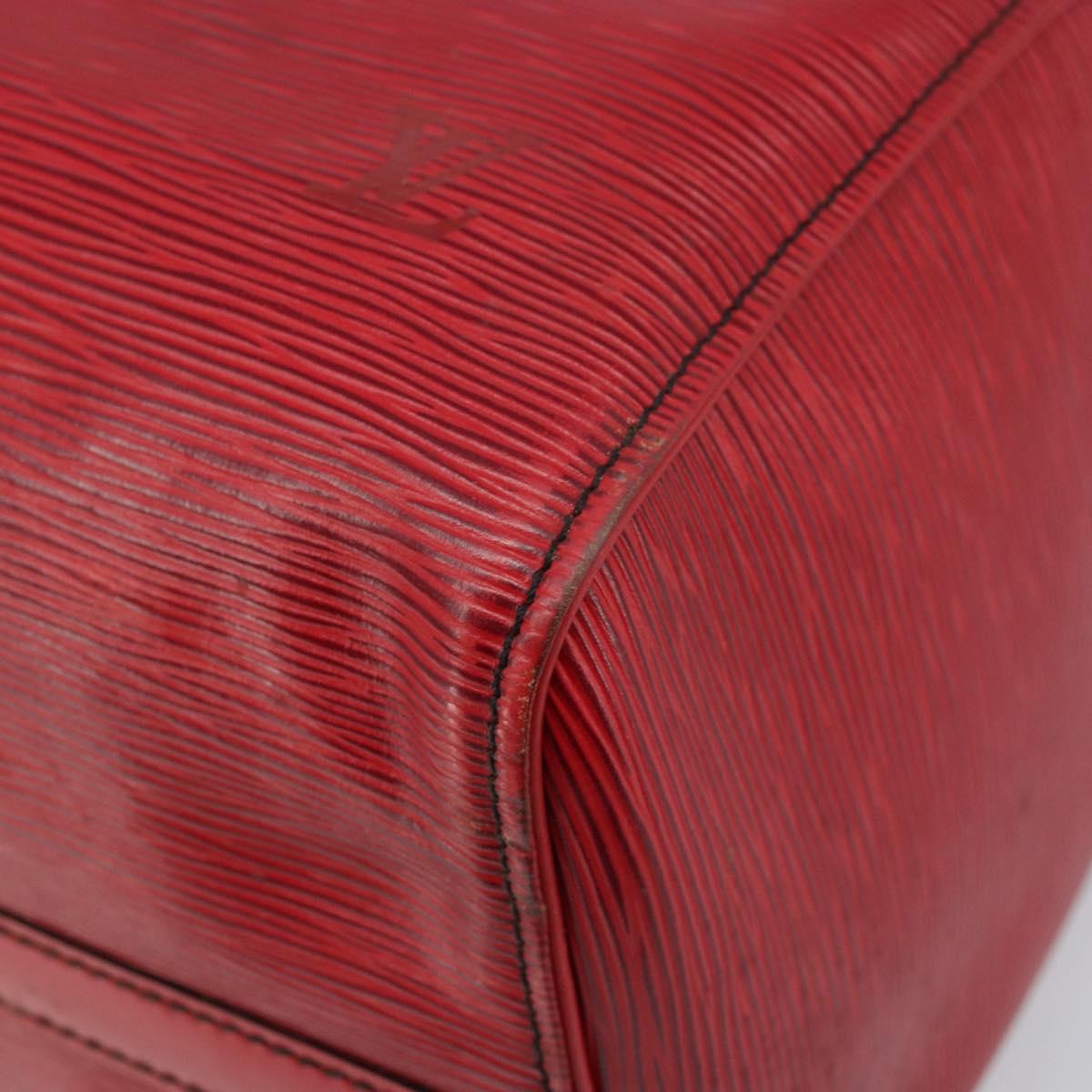LOUIS VUITTON Epi Speedy 35 Hand Bag Castilian Red M42997 LV Auth YKZ623A