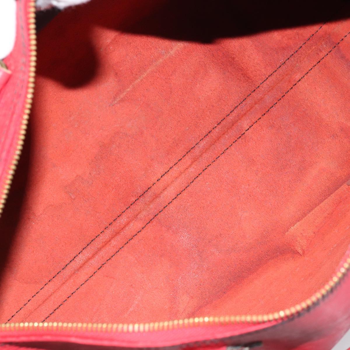 LOUIS VUITTON Epi Speedy 35 Hand Bag Castilian Red M42997 LV Auth YKZ623A
