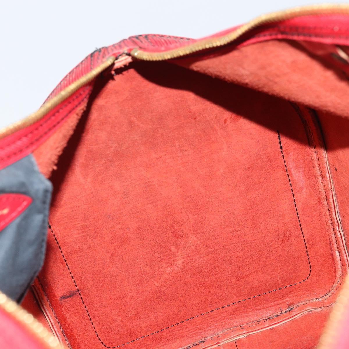 LOUIS VUITTON Epi Speedy 35 Hand Bag Castilian Red M42997 LV Auth YKZ623A