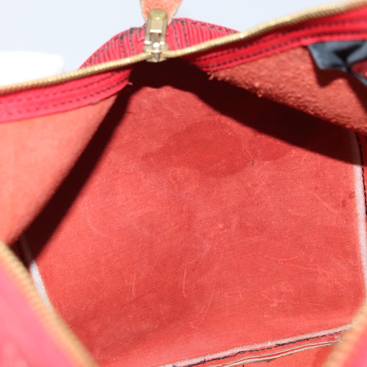 LOUIS VUITTON Epi Speedy 35 Hand Bag Castilian Red M42997 LV Auth YKZ623A