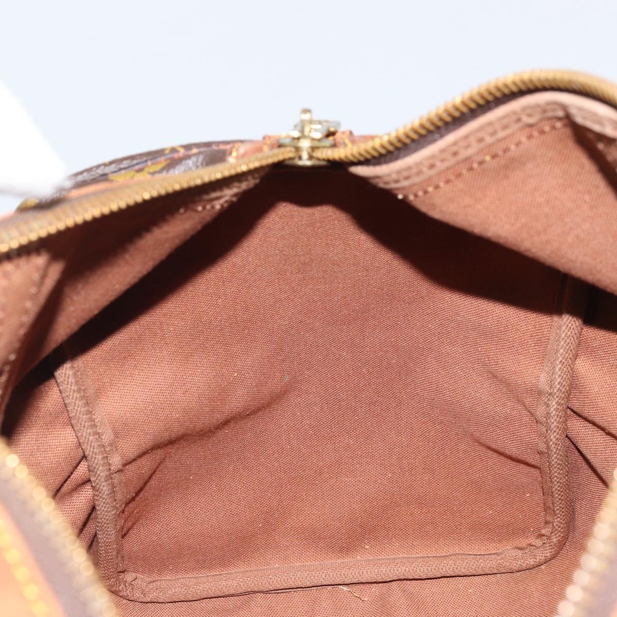 LOUIS VUITTON Monogram Sac Souple 35 Boston Bag M41626 LV Auth YKZ630