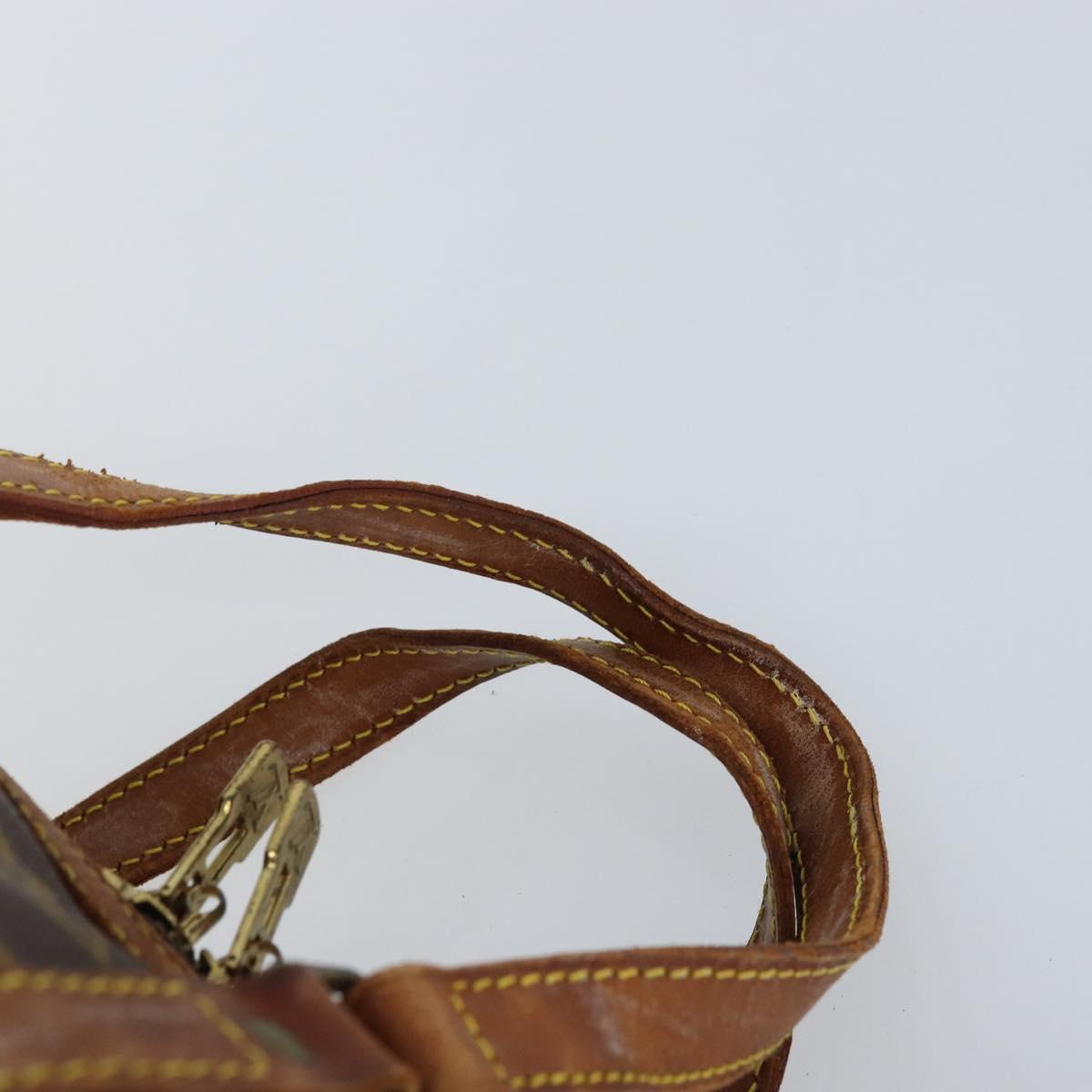 LOUIS VUITTON Monogram Sac Souple 35 Boston Bag M41626 LV Auth YKZ630