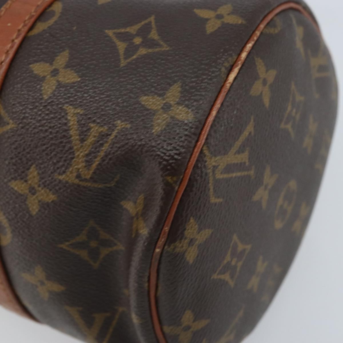 LOUIS VUITTON Monogram Papillon 30 Hand Bag M51385 LV Auth YKZ701