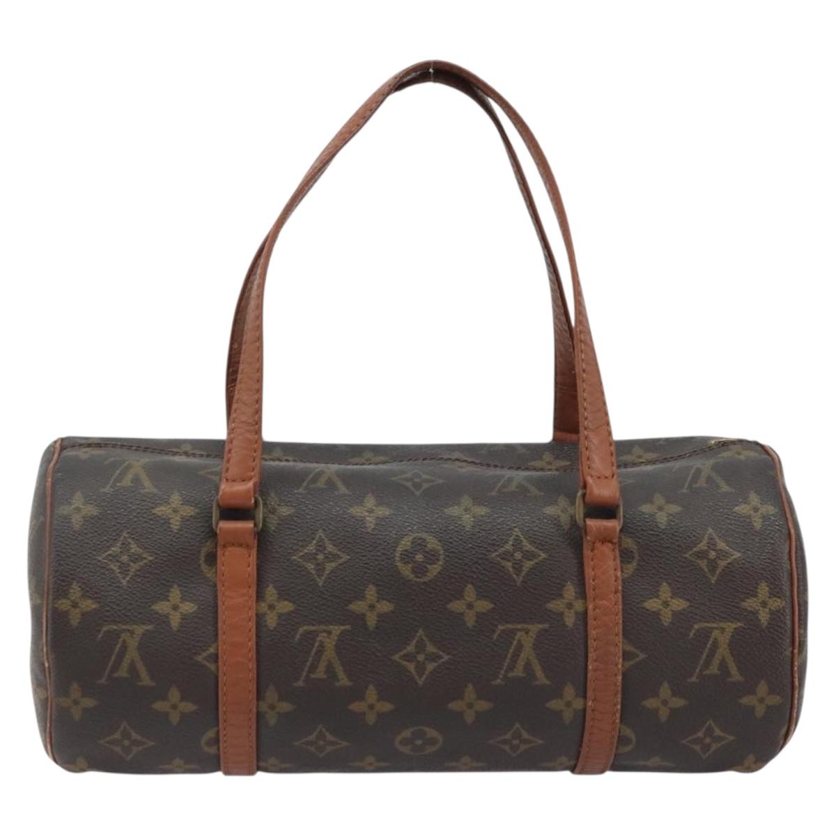 LOUIS VUITTON Monogram Papillon 30 Hand Bag M51385 LV Auth YKZ701
