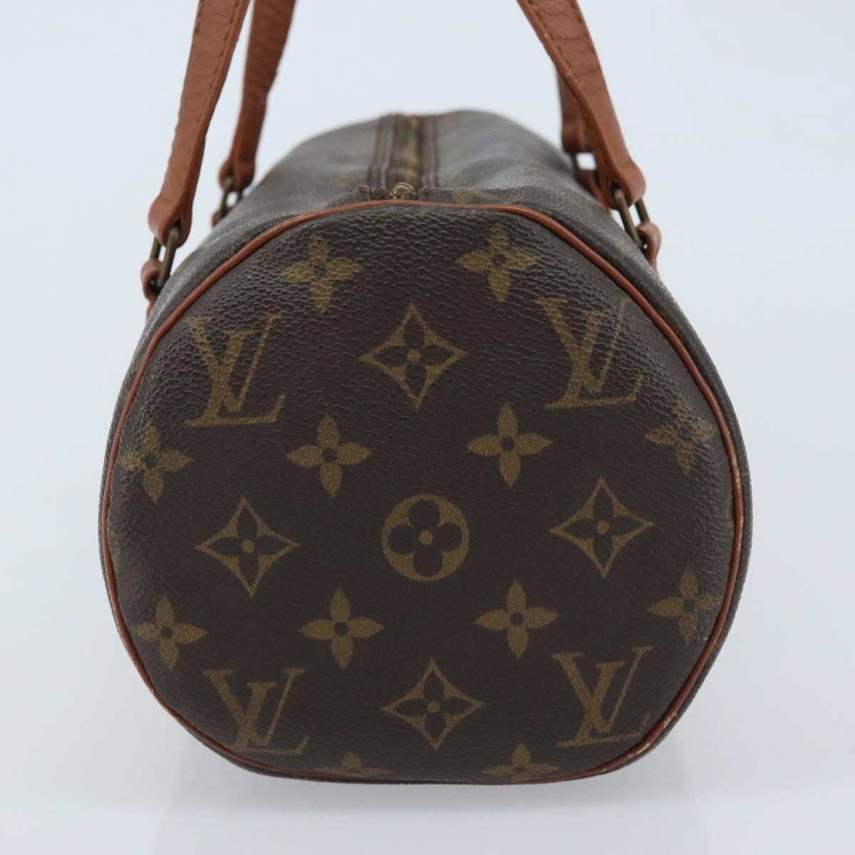LOUIS VUITTON Monogram Papillon 30 Hand Bag M51385 LV Auth YKZ701