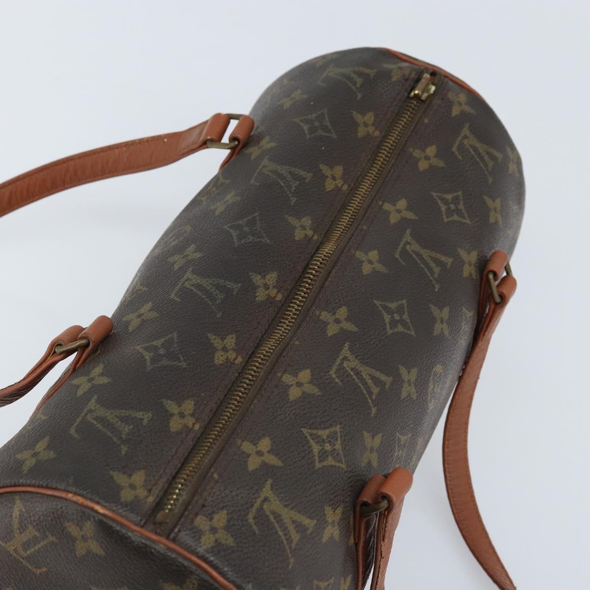 LOUIS VUITTON Monogram Papillon 30 Hand Bag M51385 LV Auth YKZ701