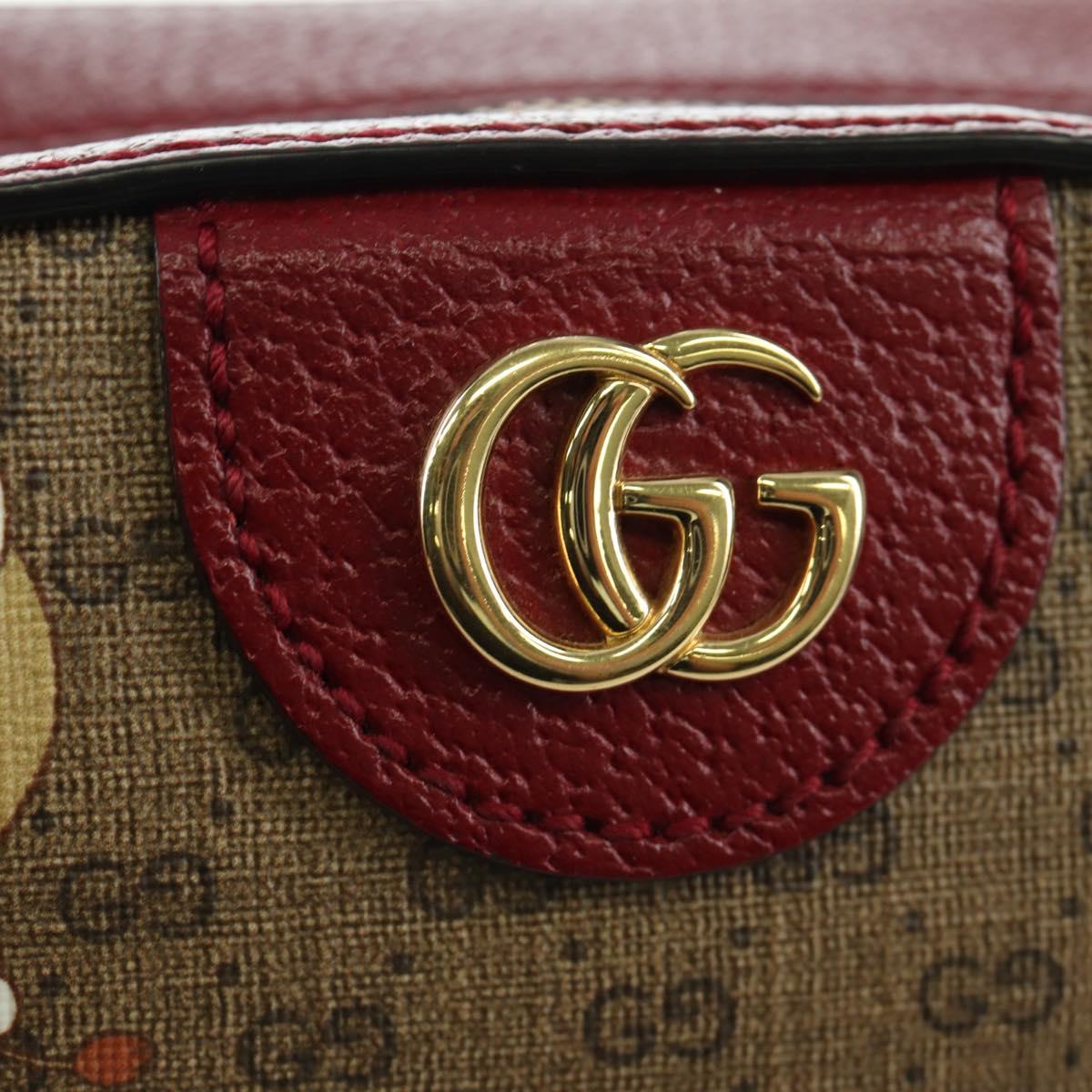 GUCCI Micro GG Supreme Doraemon Collaboration Bag PVC 574886 Auth YKZ711SAM