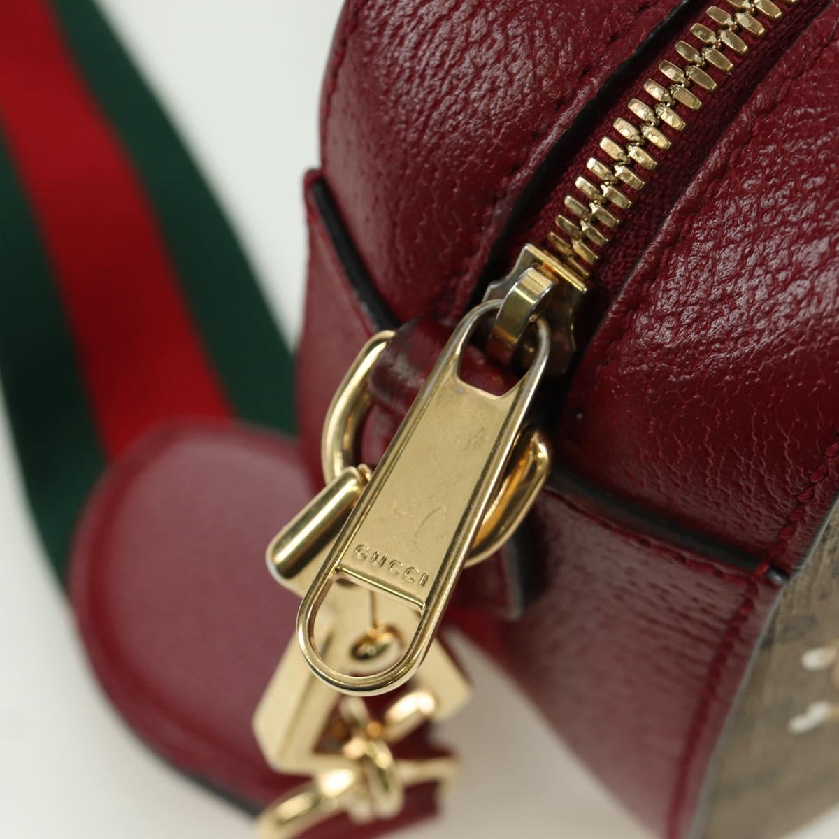GUCCI Micro GG Supreme Doraemon Collaboration Bag PVC 574886 Auth YKZ711SAM