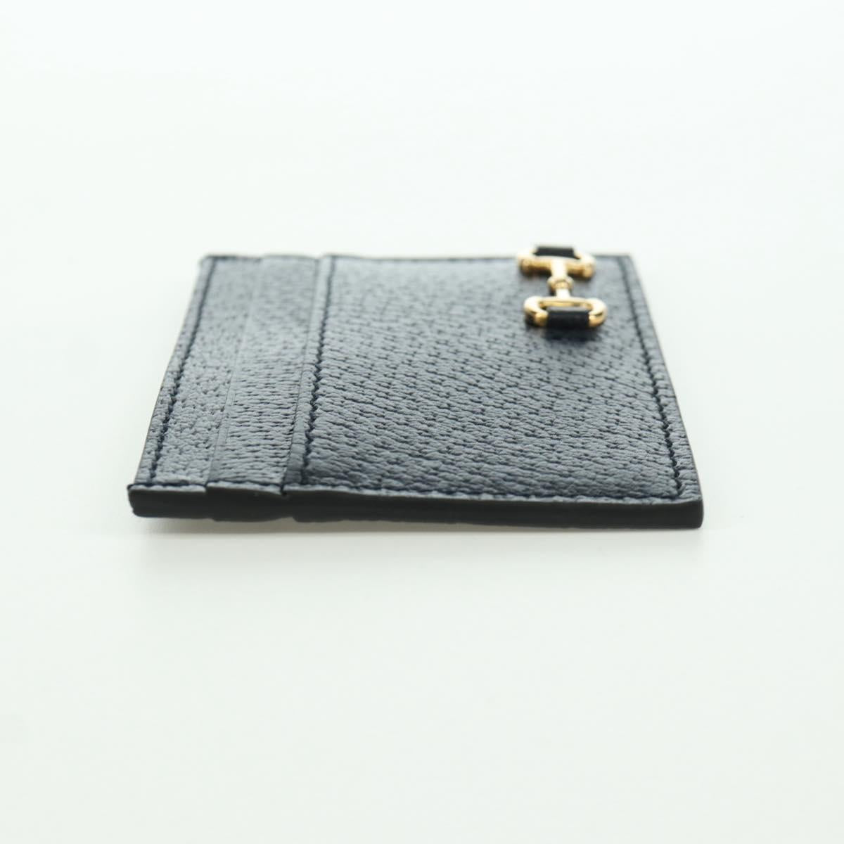 GUCCI Horsebit Card Case Playing Cards Set Leather 700469 Auth YKZ728A