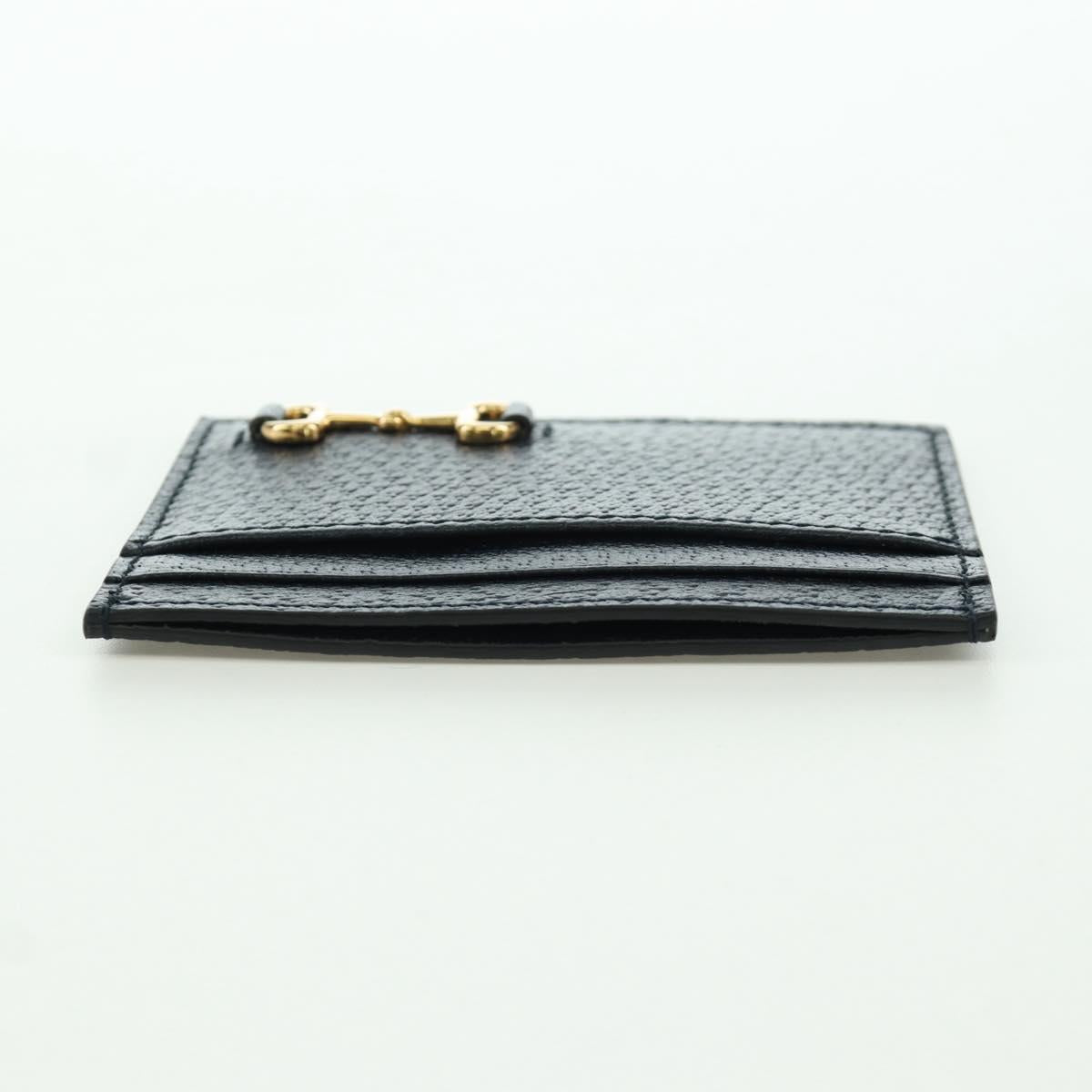 GUCCI Horsebit Card Case Playing Cards Set Leather 700469 Auth YKZ728A