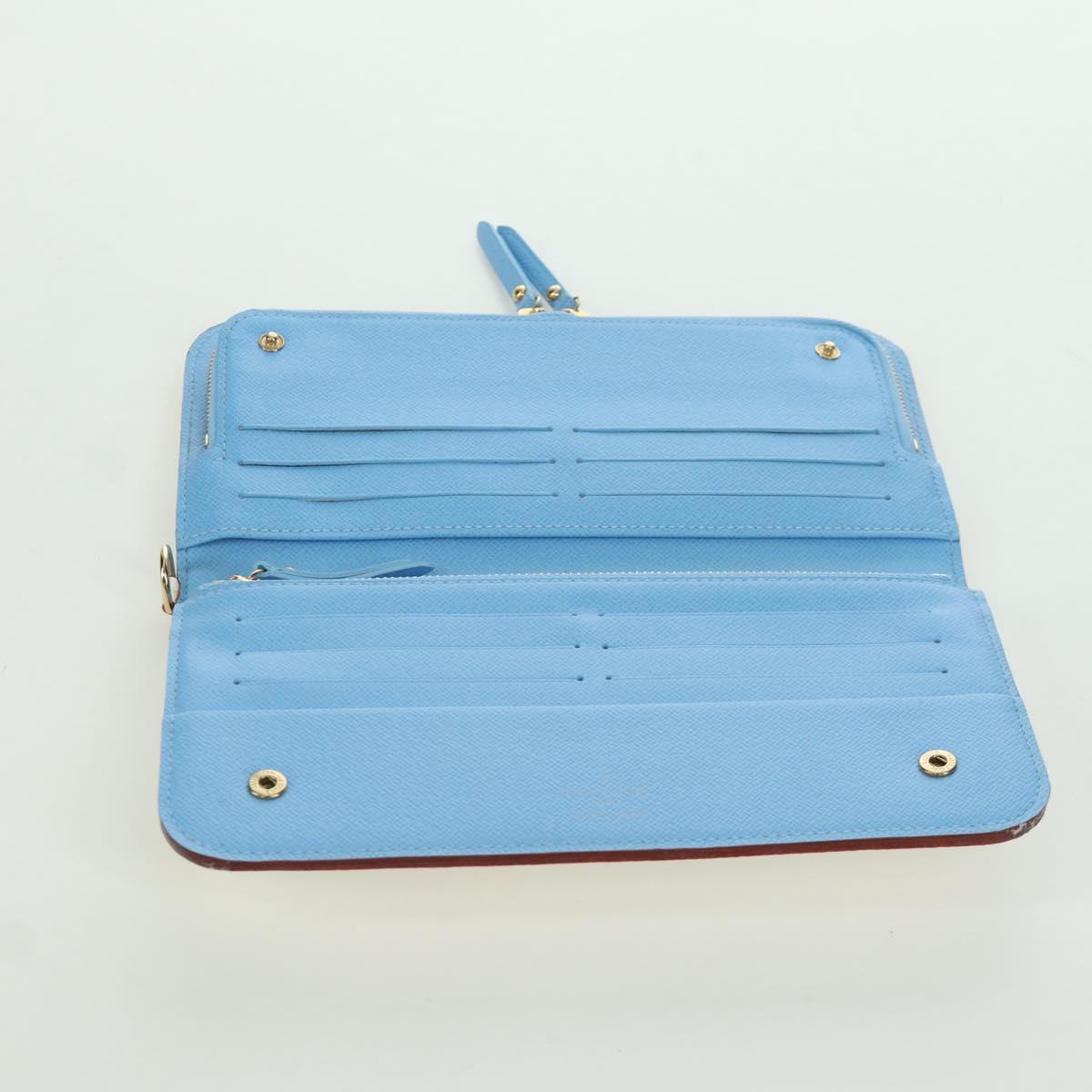 LOUIS VUITTON Multicolor PortefeuilleInsolite Wallet White M93750 Auth YKZ751SAM