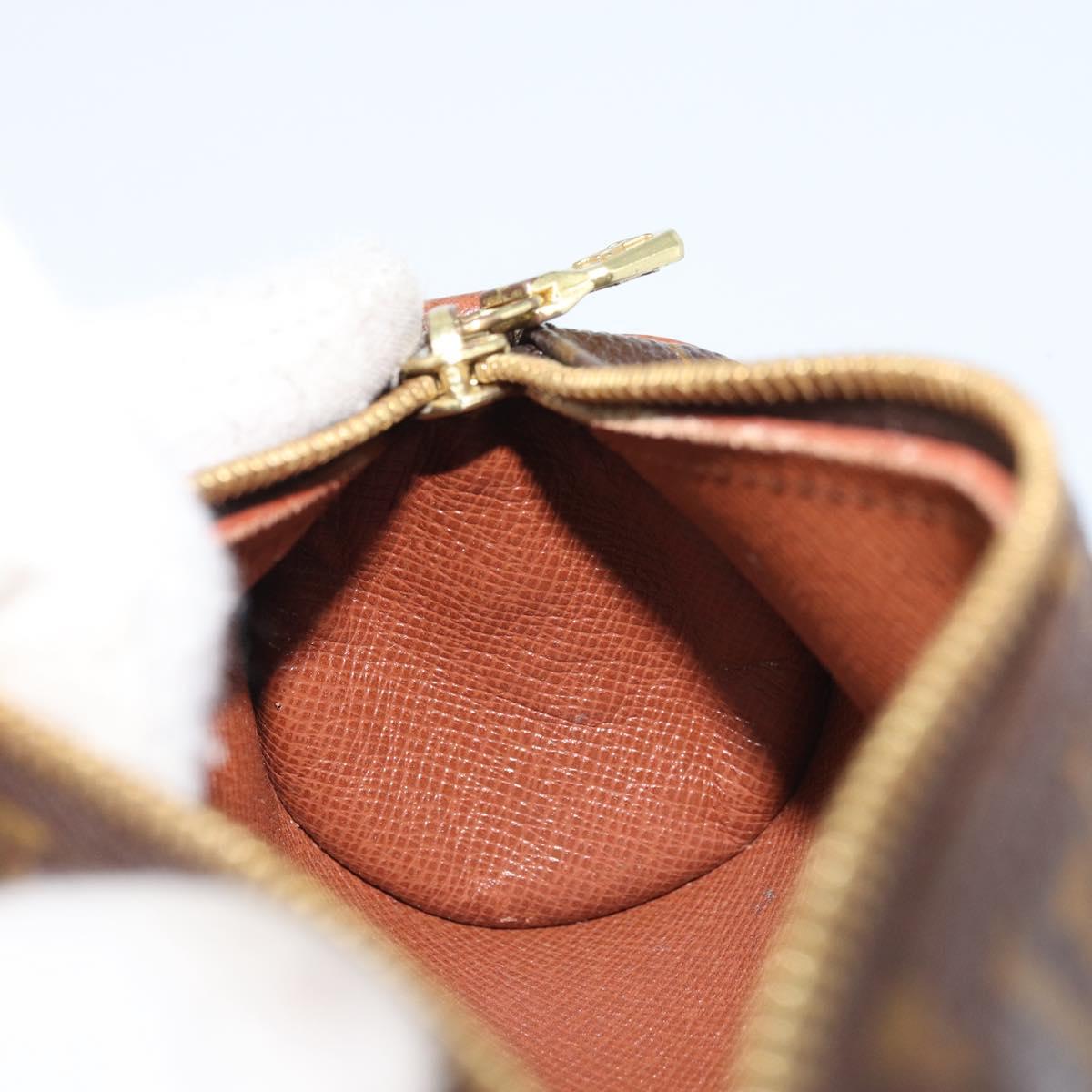 LOUIS VUITTON Monogram Papillon Pouch LV Auth YKZ758A