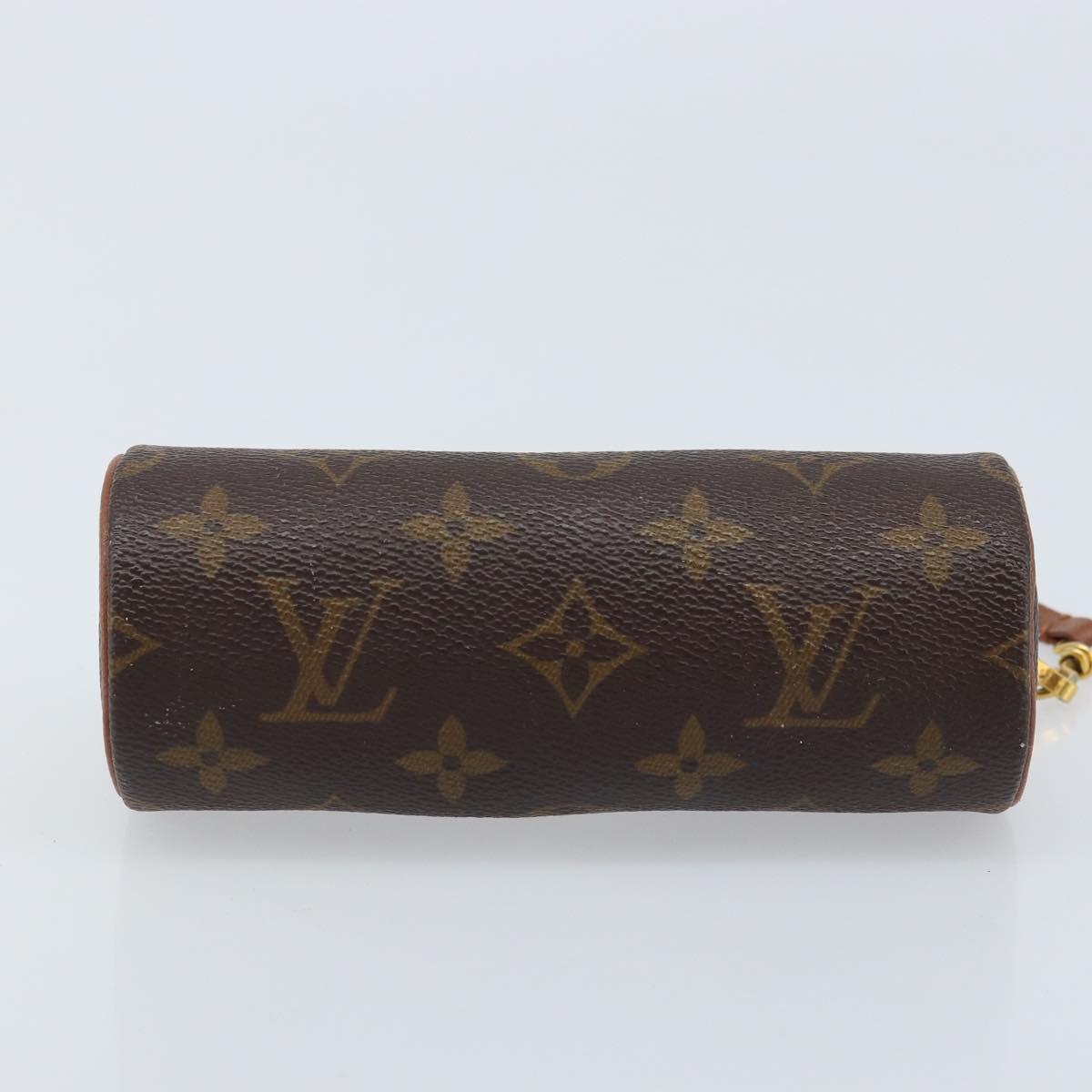 LOUIS VUITTON Monogram Papillon Pouch LV Auth YKZ758A