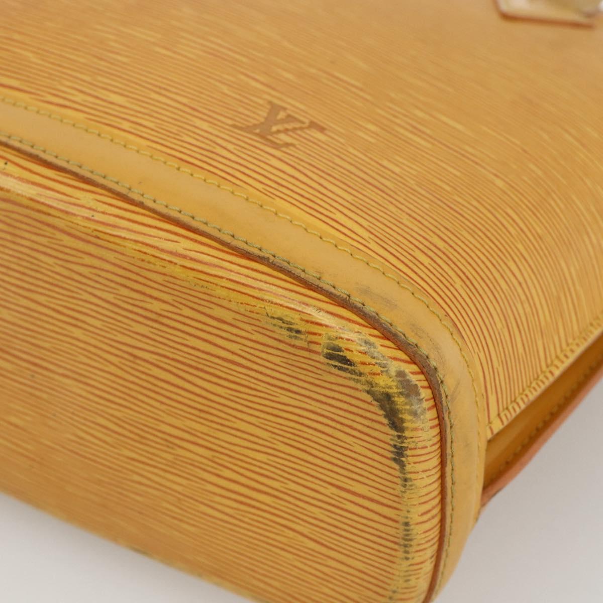 LOUIS VUITTON Epi Lussac Shoulder Bag Yellow M52289 LV Auth YKZ765