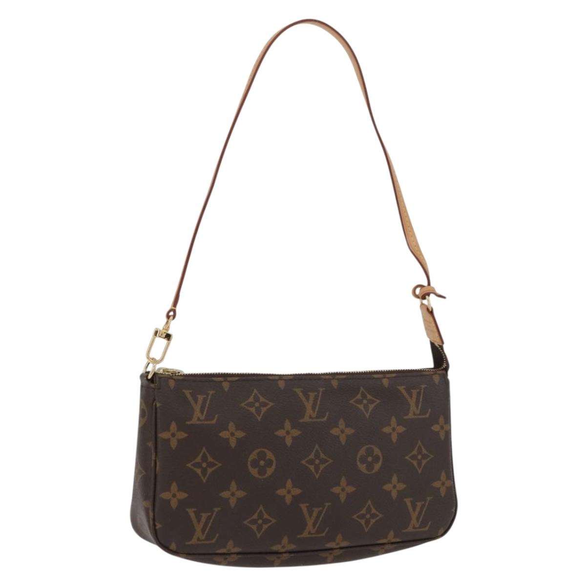 LOUIS VUITTON Monogram Pochette Accessoires Pouch M51980 LV Auth YKZ824SAV