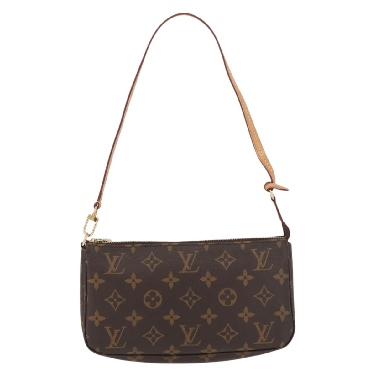 LOUIS VUITTON Monogram Pochette Accessoires Pouch M51980 LV Auth YKZ824SAV