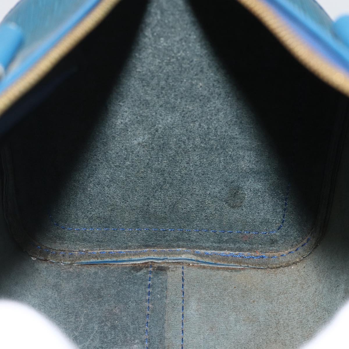 LOUIS VUITTON Epi Speedy 25 Hand Bag Toledo Blue M43015 LV Auth YKZ881A