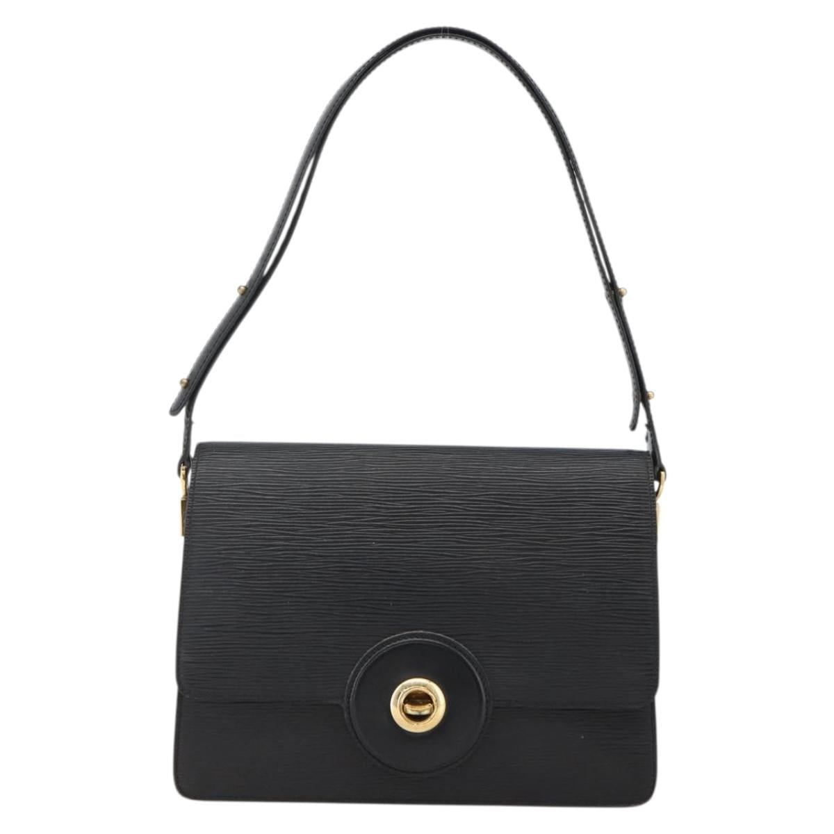 LOUIS VUITTON Epi Free Run Shoulder Bag Black M52402 LV Auth YKZ884A