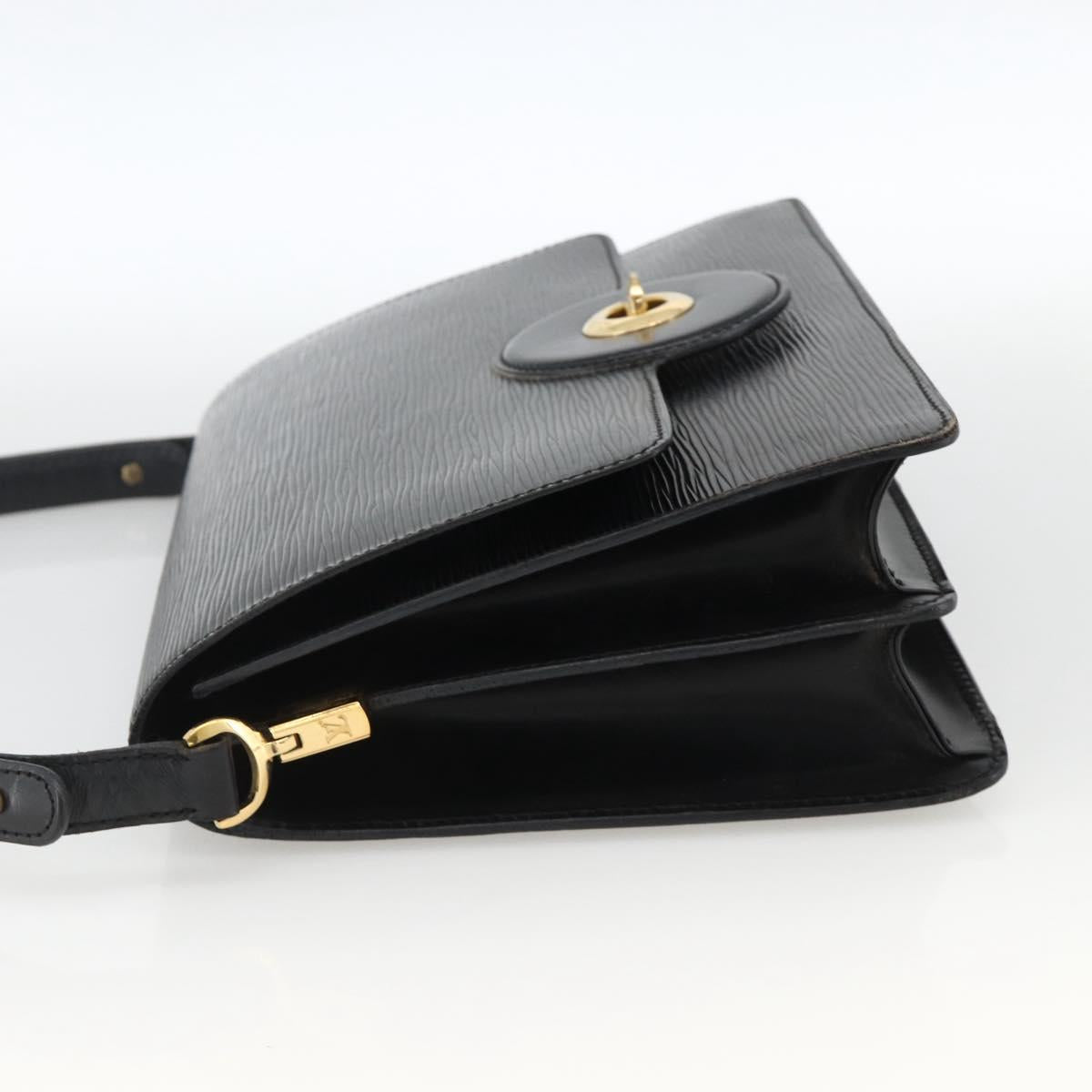 LOUIS VUITTON Epi Free Run Shoulder Bag Black M52402 LV Auth YKZ884A