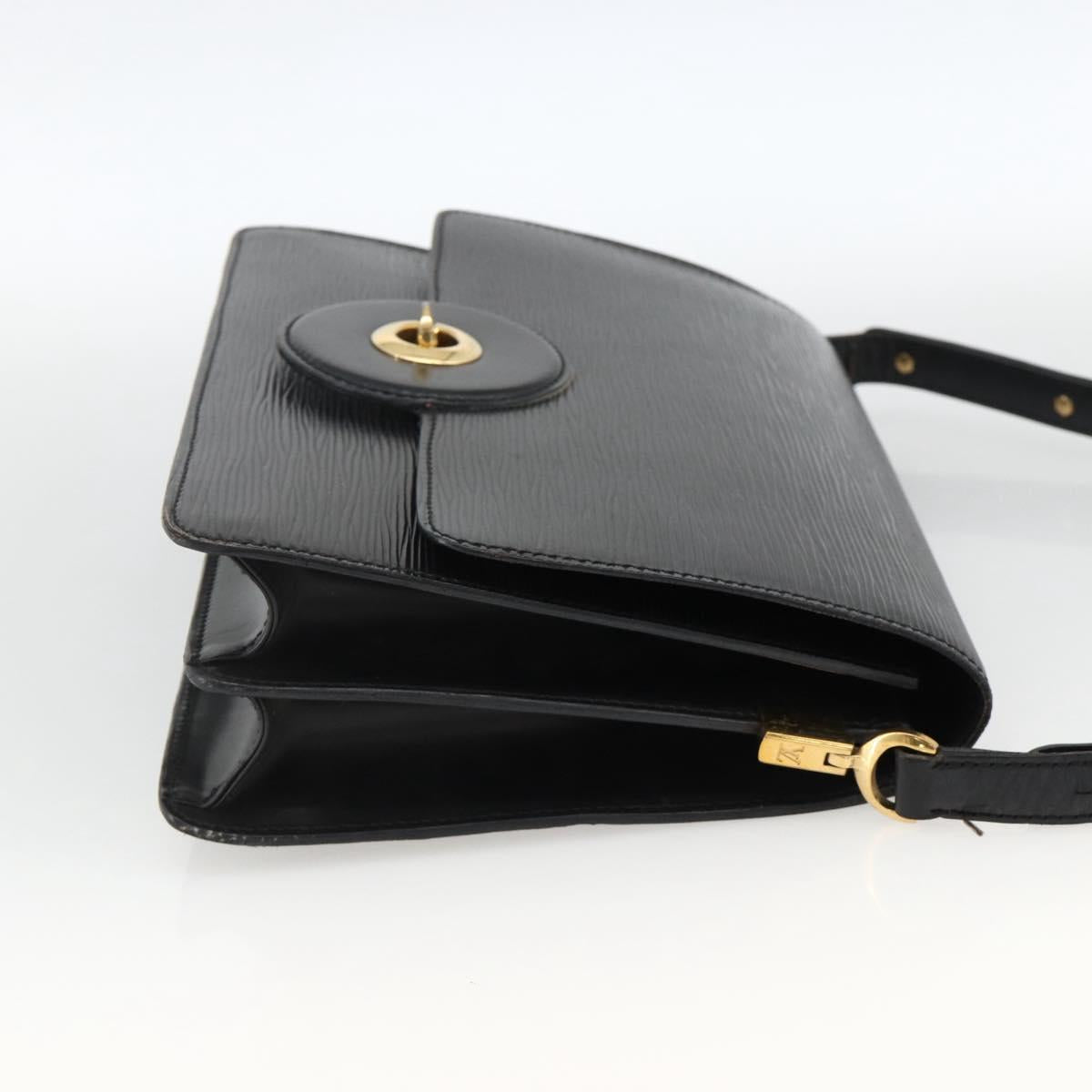 LOUIS VUITTON Epi Free Run Shoulder Bag Black M52402 LV Auth YKZ884A
