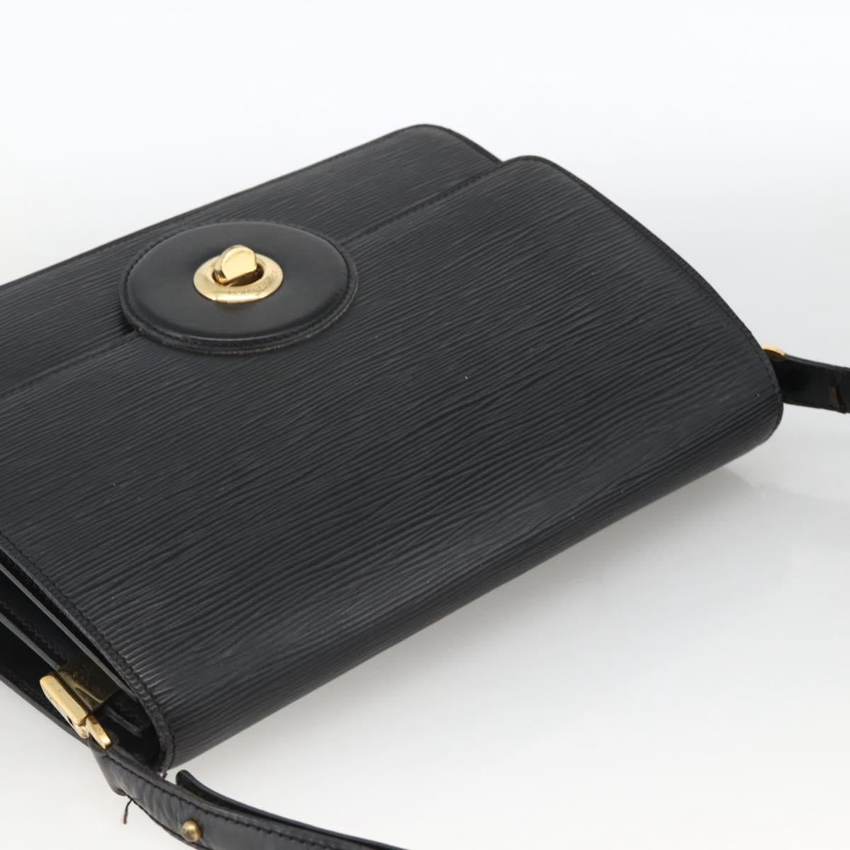 LOUIS VUITTON Epi Free Run Shoulder Bag Black M52402 LV Auth YKZ884A