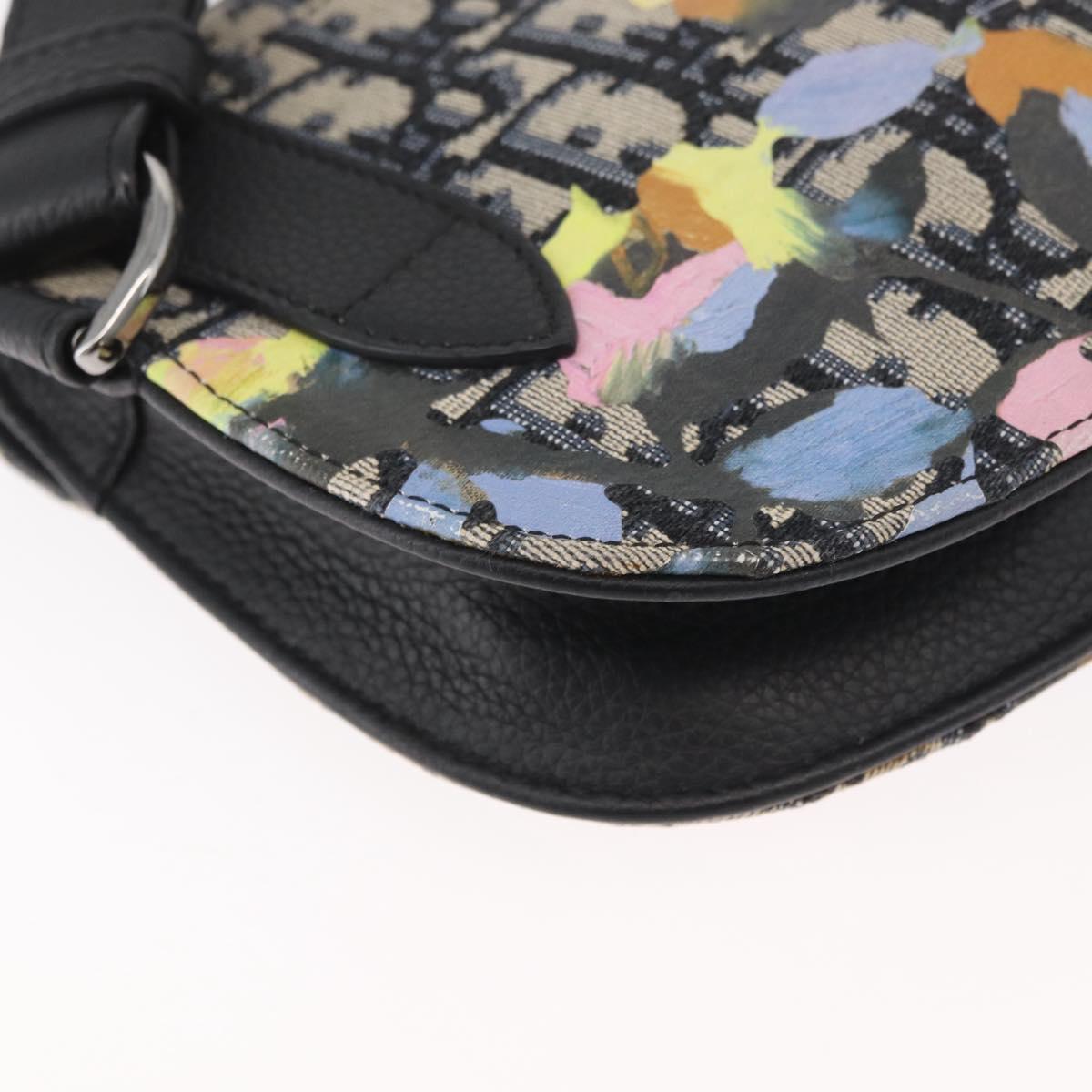 Christian Dior Trotter Canvas Saddle Alex Foxton Collaboration Navy Auth YKZ905M