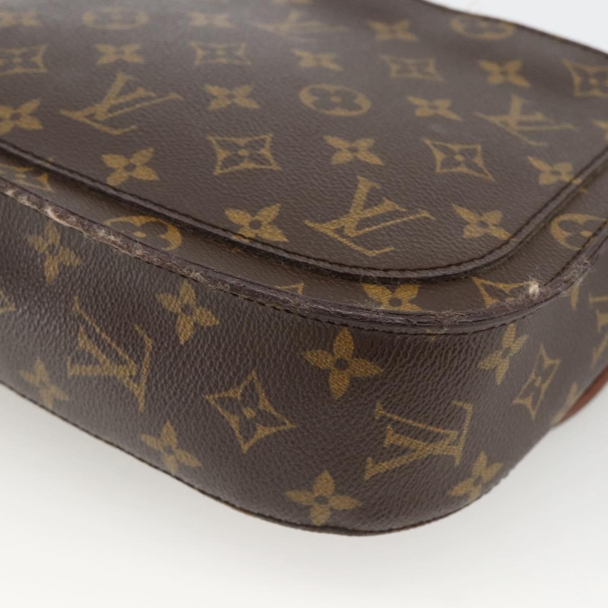 LOUIS VUITTON Monogram Saint Cloud GM Shoulder Bag M51242 LV Auth YKZ993