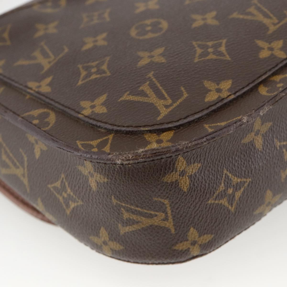 LOUIS VUITTON Monogram Saint Cloud GM Shoulder Bag M51242 LV Auth YKZ993