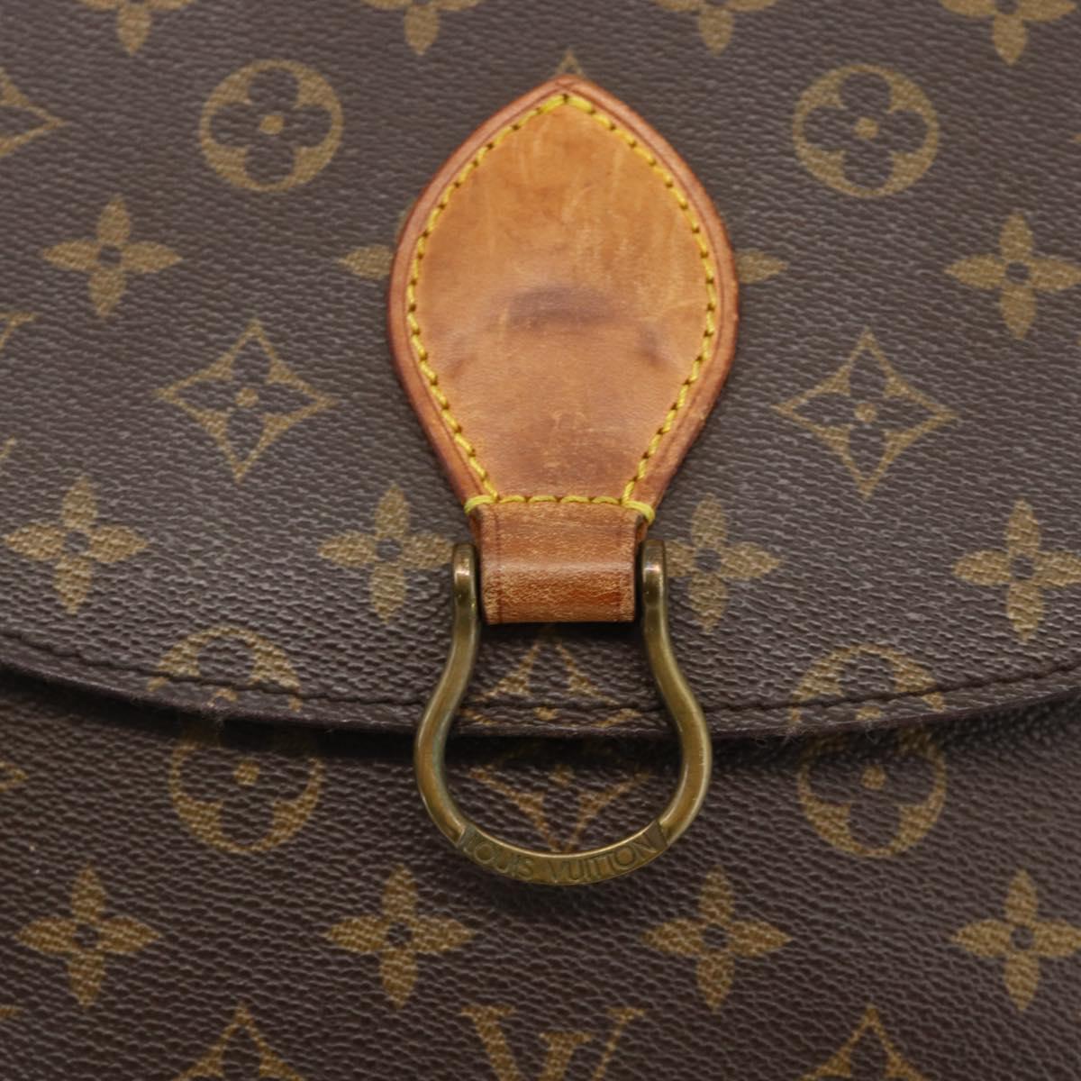 LOUIS VUITTON Monogram Saint Cloud GM Shoulder Bag M51242 LV Auth YKZ993