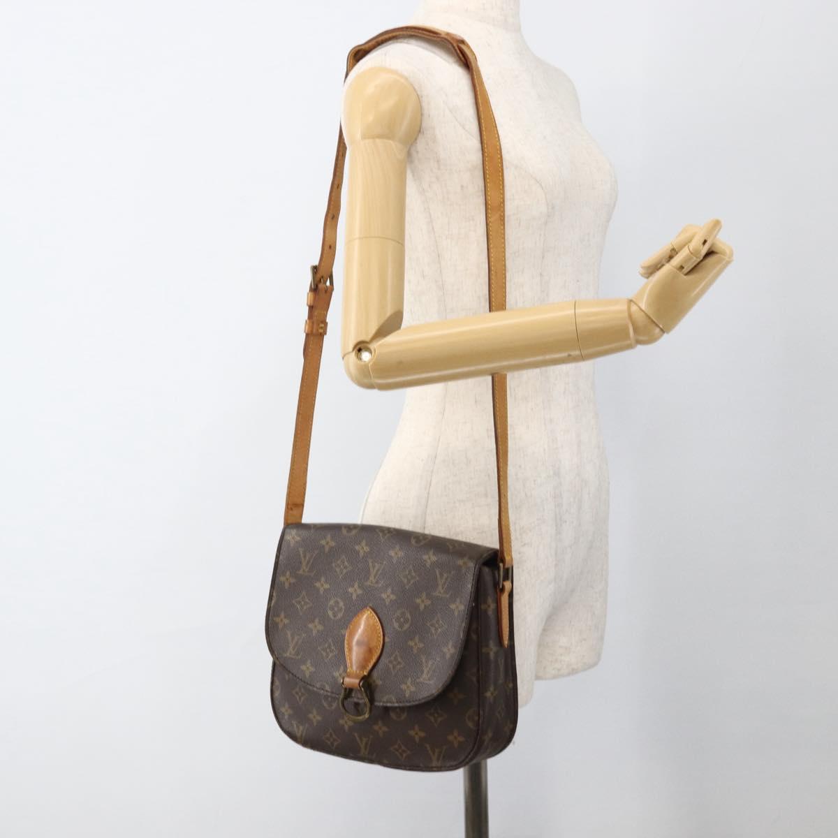 LOUIS VUITTON Monogram Saint Cloud GM Shoulder Bag M51242 LV Auth YKZ993