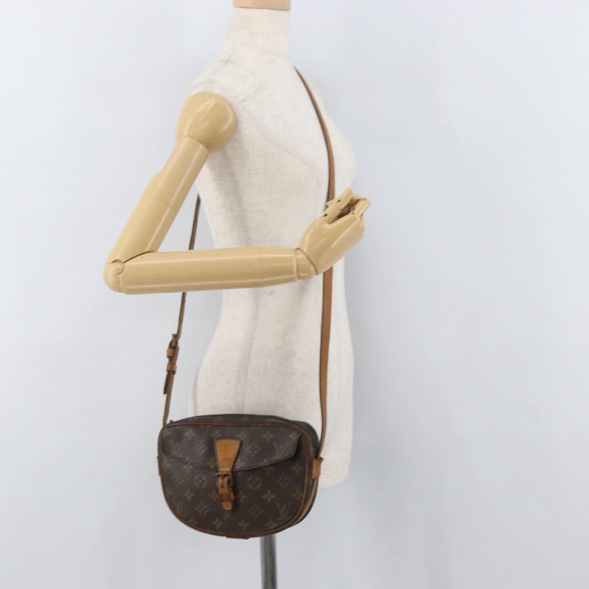 LOUIS VUITTON Monogram Jeune Fille PM Shoulder Bag M51227 LV Auth YKZ999
