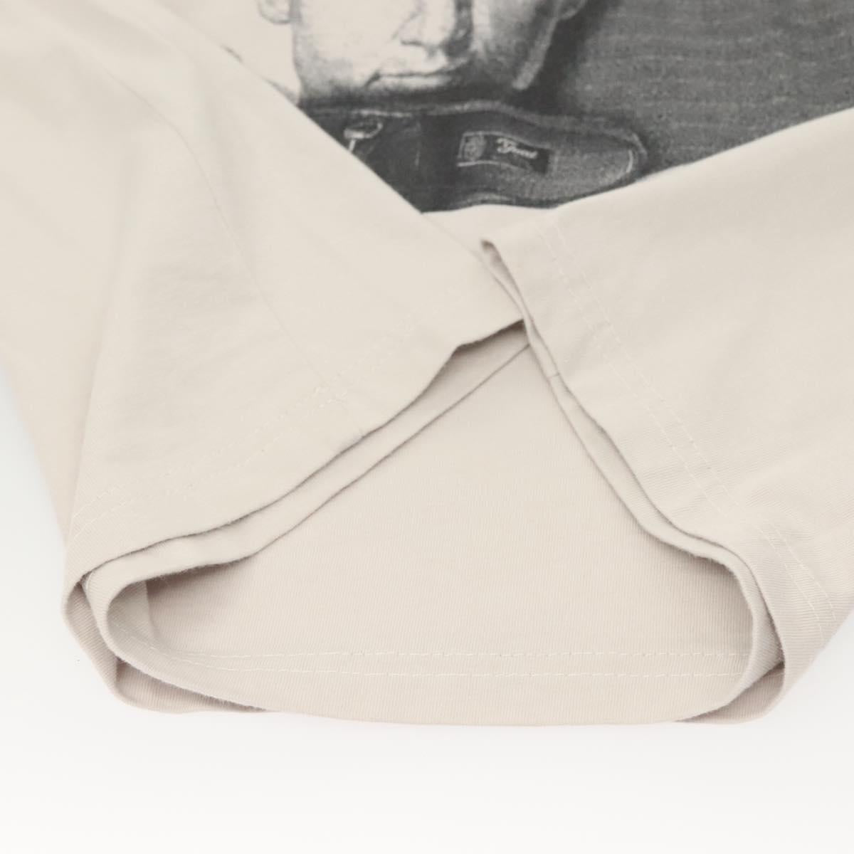 GUCCI T Shirt Cotton Light Gray Auth ym015M