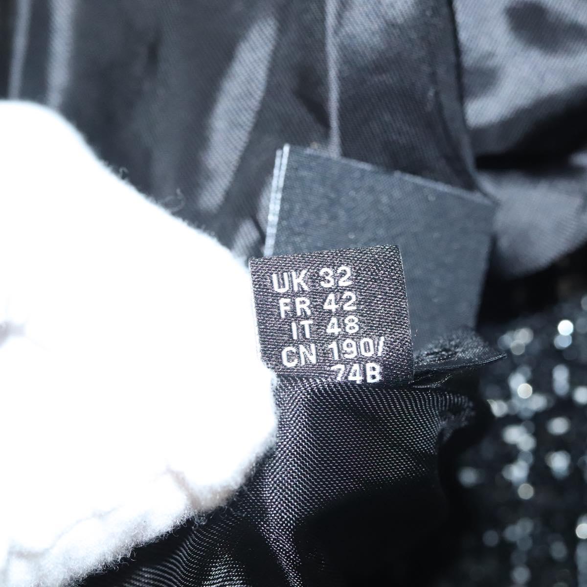 AMIRI Double Breasted Jacket And Pants set Jacket Sequin Black Auth ym031M