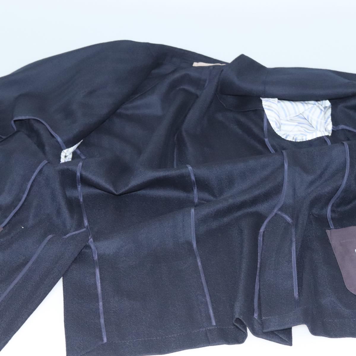 ESTNATION Double jacket Jacket cotton Navy Auth ym033M