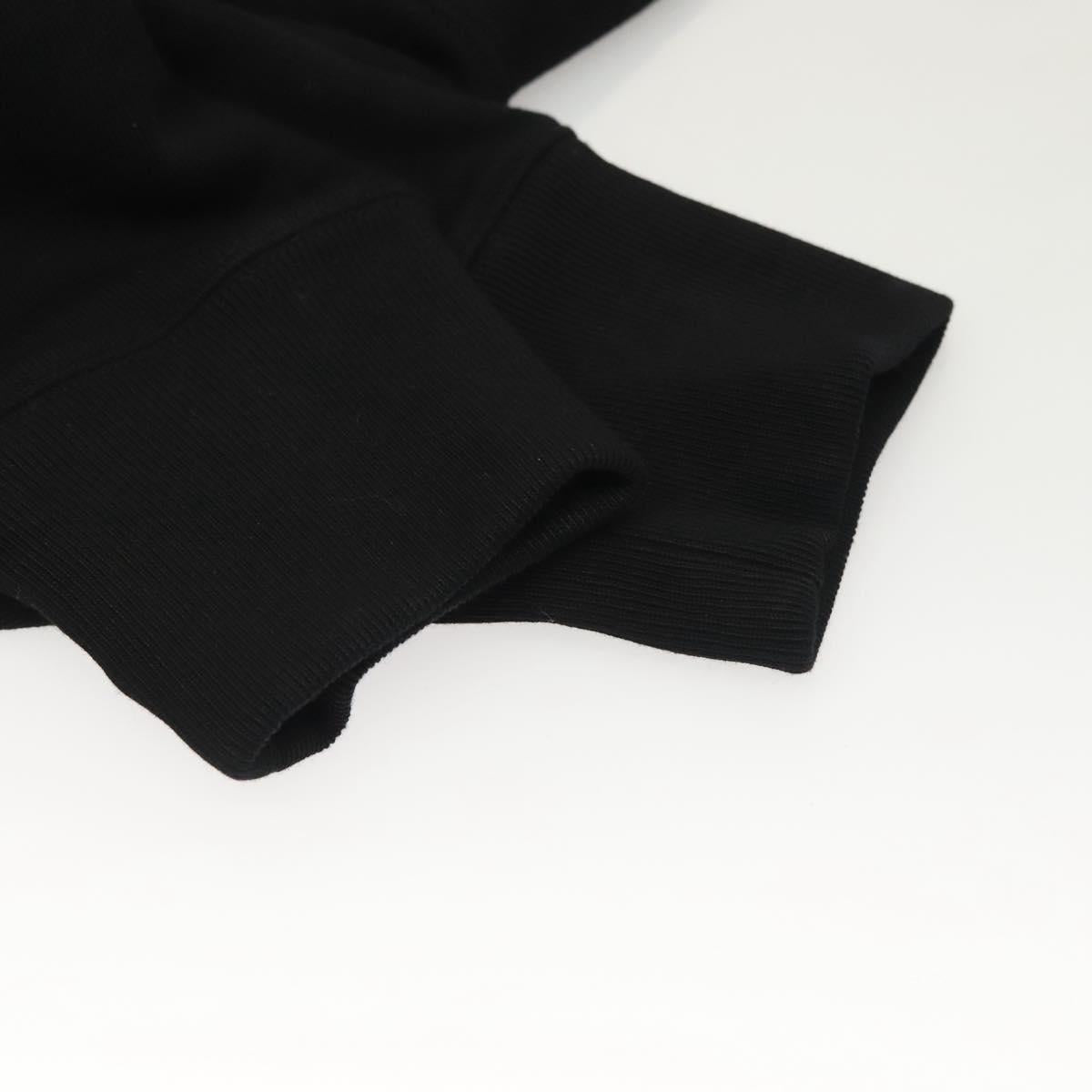 LOEWE Anagram Long Sleeve Pullover Hoodie Cotton Black Auth ym042M