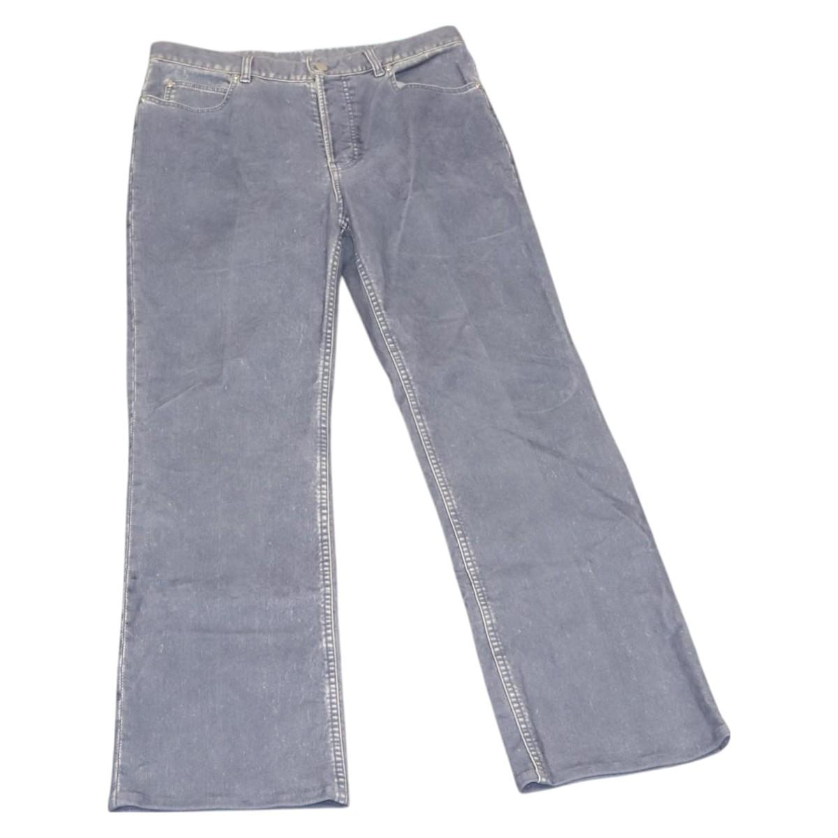 Ferragamo Denim Pants Cotton Light Blue Auth ym045M