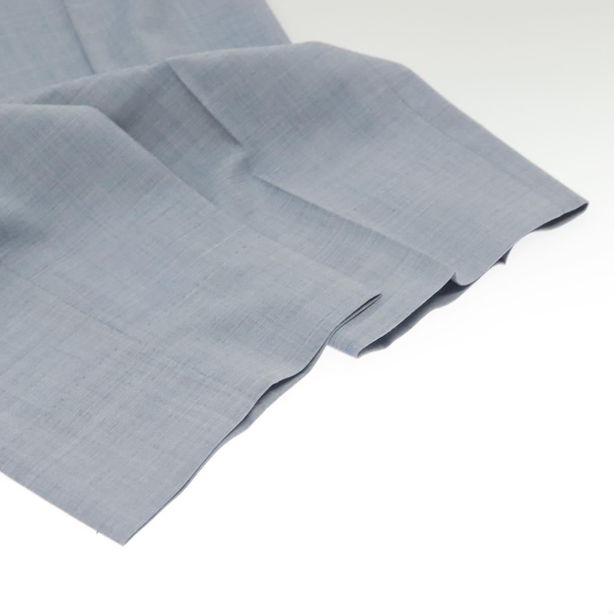 eleventy Double Breasted Jacket And Slacks Set Wool Light Blue Auth ym058M
