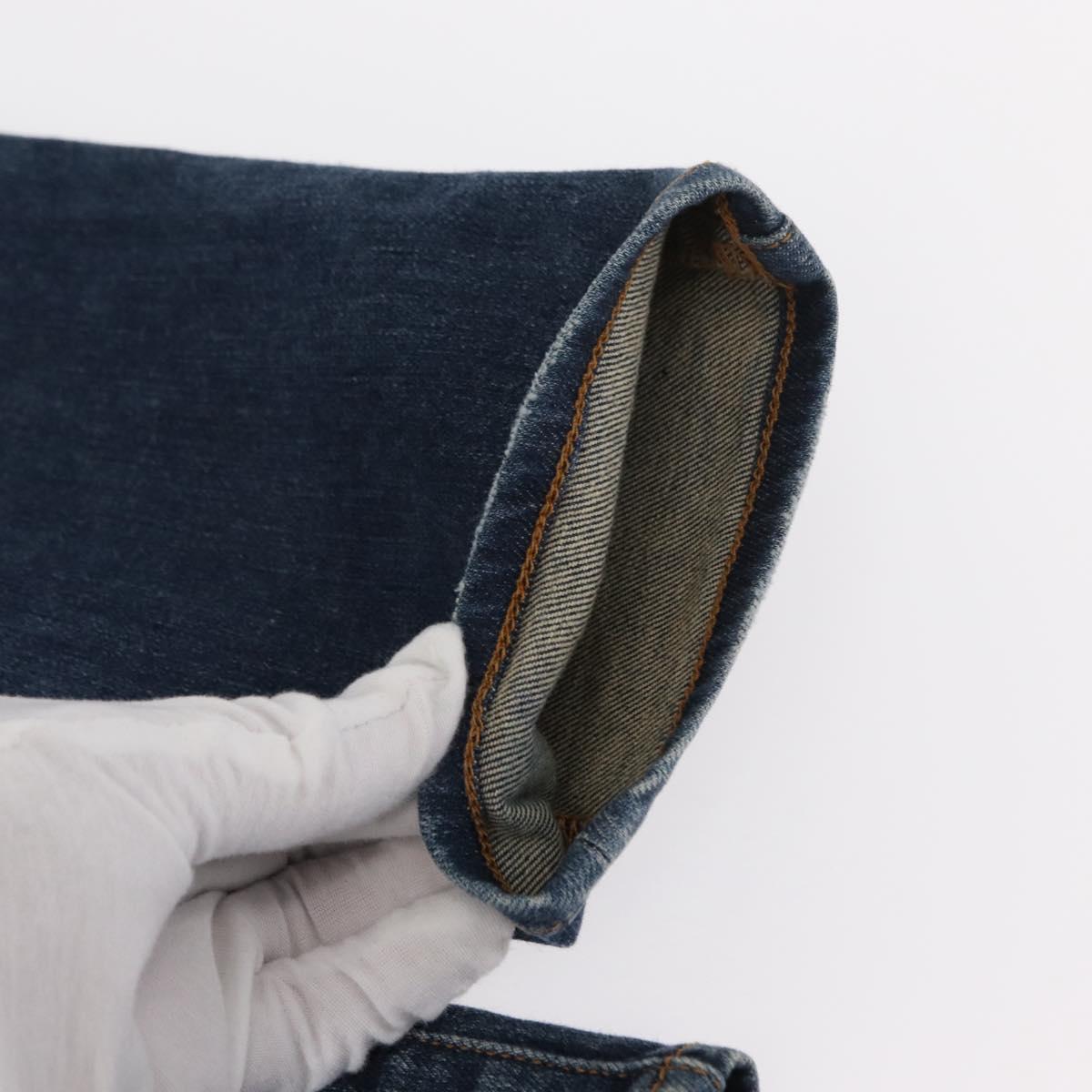 AMIRI Distressed Long Pants Denim 32 Navy Auth ym063M