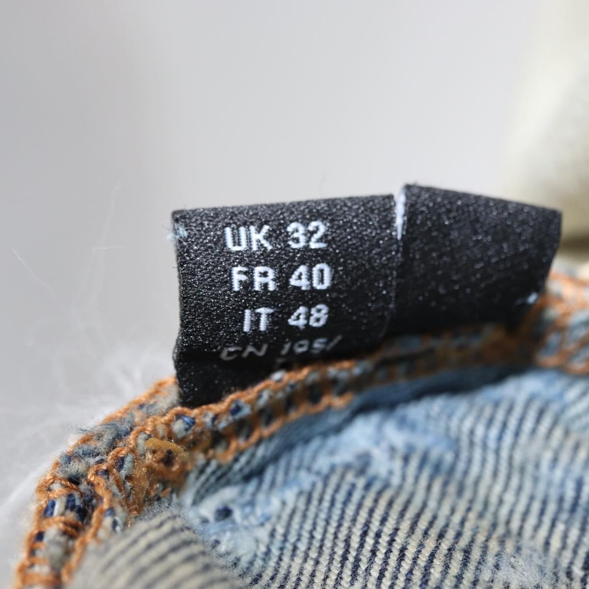 AMIRI Distressed Long Pants Denim 32 Navy Auth ym063M