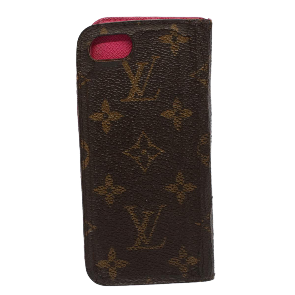 LOUIS VUITTON Monogram Folio iPhone 7 Case iPhone Case M63401 LV Auth 51319